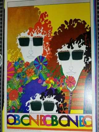Bob Dylan Bob On Bob Nbc Promo 1968 68 Vintage Nos Poster By Richard Moffat