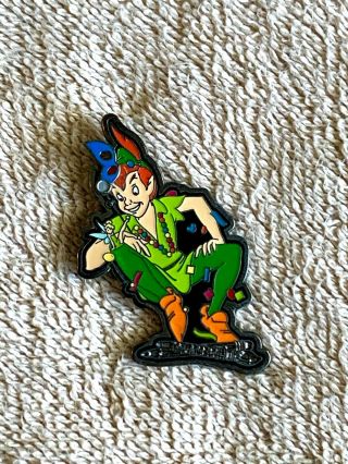 2003 WDW Mickey ' s Parti Gras Peter Pan and Tinker Bell LE 1500 Disney Pin 2