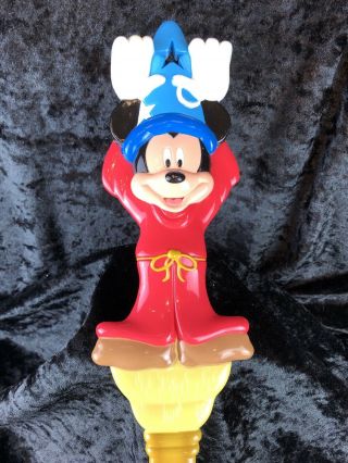 Walt Disney World Mickey Mouse Sorcerer Fantasia Back Scratcher Hard Plastic