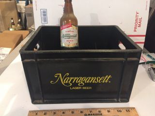 Narragansett Lager Beer 12 Bottle Plastic Crate