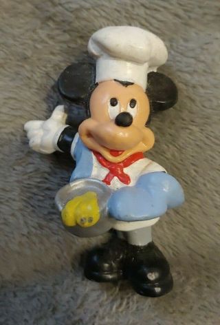 Premium Chef Mickey Mouse - Pvc Figurine Cake Topper - Disney