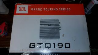 Vintage Jbl Gtq 190 4/3/2 Channel Automotive Power Amplifier High Current