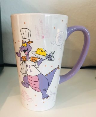 2019 Disney Epcot Food & Wine Festival Figment Passholder Coffee Mug