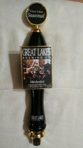 Great Lakes Brewing (cleveland,  Oh) Oktoberfest Seasonal Beer Draft Tap Handle