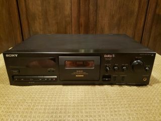 Sony Tc - K615s Vintage Cassette Deck With Dolby S (3head)