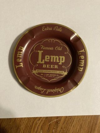 Wm J Lemp Brewing Company Ashtray Metal