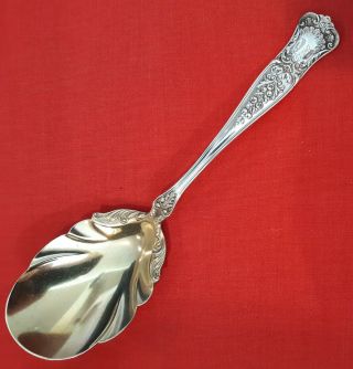 Gorham Sterling Silver Gold Wash 6 7/8 " Jelly/preserve Spoon - Maryland