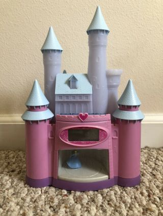 Disney Princess Cinderella Magical Castle Alarm Clock Night Light Storytime