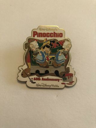 Disney Pinocchio 65th Anniversary Slider Pin Girl Marionettes 36406 Moc 2005