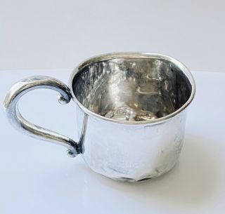 Vintage Sterling Silver Baby Cup By Webster Silver Co.