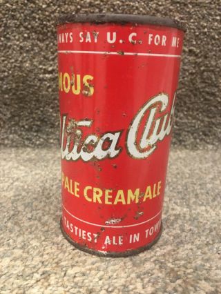 Utica Club Xxx Pale Cream Ale,  12oz Flat Top Beer Can; Utica Ny