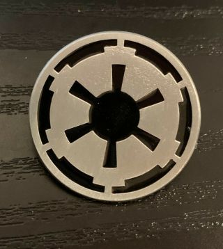 Disney Pin Star Wars Galactic Republic Logo Emblem Symbol Gray Silver Pin