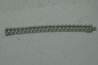 Vintage Italy 925 Sterling Silver Heavy 17.  5mm Wide 35.  7 G Bracelet