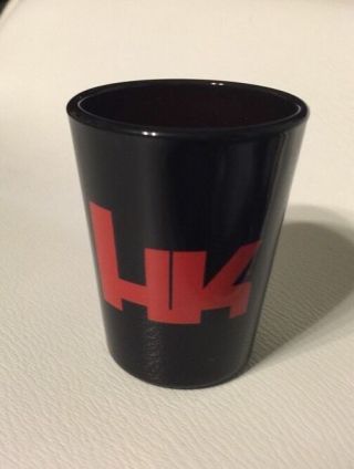 Heckler Koch Hk Red Logo Shot Glass Collector