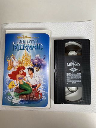 1989 Banned Cover Art Disney “the Little Mermaid” Black Diamond Edition