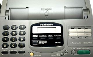 Vintage Panasonic KX - F580 Telephone Answering Machine System with Fax - 2