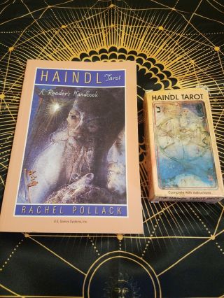Vintage Haindl Tarot Deck,  Us Games 1990 And Reader 