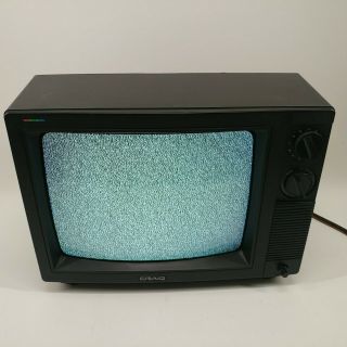 Vintage Craig Pc1312a 13 Inch Retro Gaming Crt Tv,  No Remote