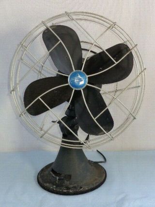 Vintage Emerson Electric 3 Speed Oscillating Fan 79646 - At