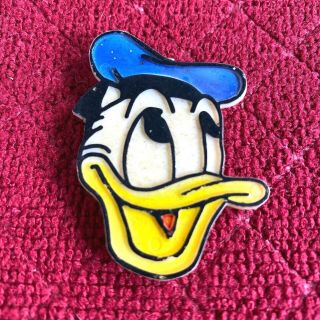 Donald Duck Fridge Magnet Vintage 2 " Plastic Decoration Walt Disney Productions