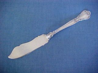 Gorham Chantilly Sterling Silver Master Butter Knife L A G Pat.  95 6.  75 " No Mono