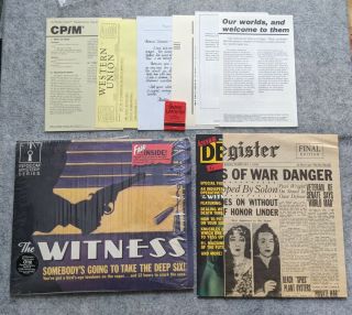 The Witness Cp/m Infocom Vintage Computer Text Adventure Game Cpm 1983
