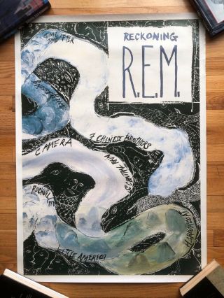 Vintage Rem Reckoning Poster