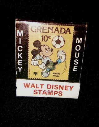 (2) Walt Disney Characters 10¢ Mail In Offers Collectable Matchbooks