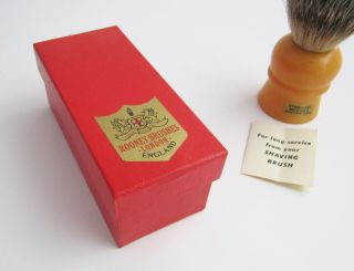 Estate Vintage Rooney Brushes,  London Shaving Brush & Box Model 171 2