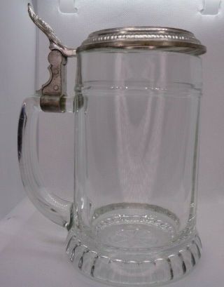 Vintage BMF Glass BEER STEIN Made in West Germany 2