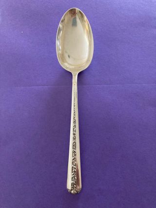Towle Sterling Silver Rambler Rose 8 1/2 " Serving Spoon