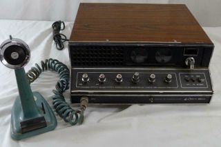Vintage Cobra 89xlr Base Station Cb Radio,  Turner,  2 Microphone