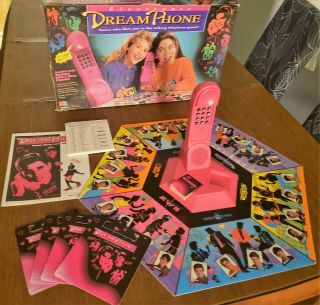 Vintage 1991 Milton Bradley Electronic Dream Phone Game Complete,  Read