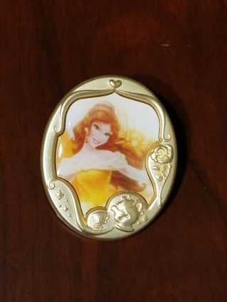 Princess Gold Frame Mystery Belle Disney Pin 124447