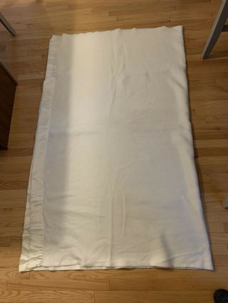 Vintage Ivory Fieldcrest Touch of Class Blanket - Washed 67” X 83” Twin 3