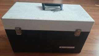 Vintage Ao American Optical Empty Microscope Suitcase With Handle