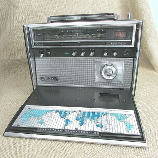 Vintage Sony 10 Band Radio Receiver Model No.  Crf - 5100 Parts