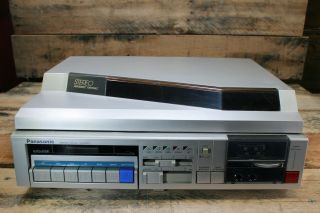 Vintage Panasonic Sg - V300 Turntable,  Cassette & Am Fm Radio Receiver Great