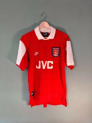 Arsenal Fc 1994 - 1995 Home Vintage Football Shirt Small