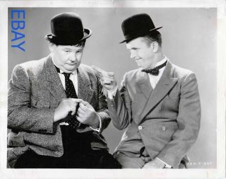Stan Laurel Oliver Hardy Vintage Photo
