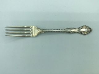 English Gadroon By Gorham Sterling Dinner Fork 7 1/8 "