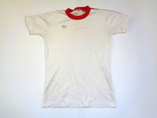 Adidas 80s West Germany Training Vintage Football Shirt Classic White S Small