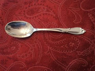 International Silver Rhapsody Sterling Oval Bowl Soup Spoon 6 5/8 " No Monogram