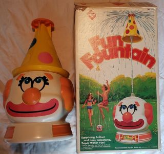 Wham - O Fun Fountain 1978 Irwin Toys Vintage Water Sprinkler Toy