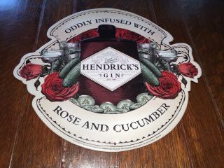 Hendrick’s Gin - Rose & Cucumber Sign