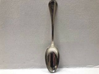 Towle 925 Sterling Silver Paul Revere Mono Tablespoon Large Serving Spoon 8 - 1/2 "