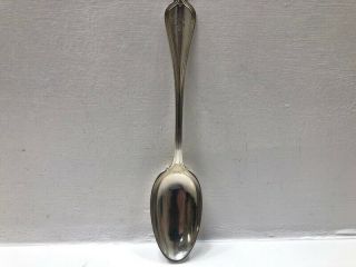 Towle Sterling Silver Paul Revere Mono 8 - 1/2 " Large Tablespoon Serving Spoon