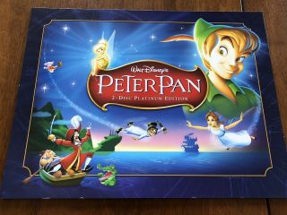 Exclusive Disney Store Lithograph Set Peter Pan
