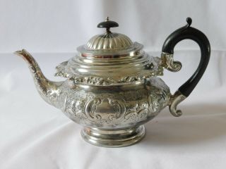 Antique Victorian James Deakin & Sons Silver Plate Teapot C1880