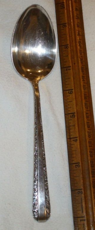 Towle Candlelight Sterling Silver Serving Spoon 8 3/8”